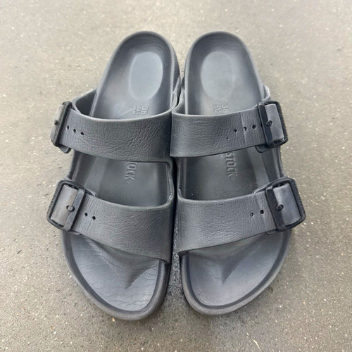 Birkenstock Arizona EVA Black Women’s Slide Sandals Adjustable Buckle US 7