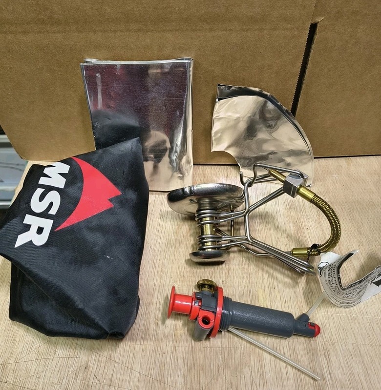 MSR Whisperlite International 600 Backpacking Camp Stove. Vintage 90's Unused 