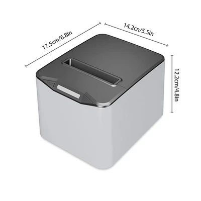 Bisofice Thermal Receipt Printer 80mm Desktop Direct Thermal Printing UK2UK