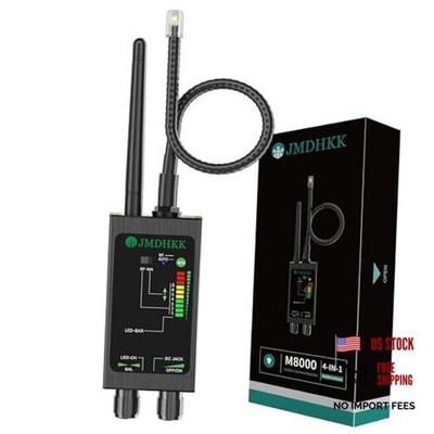  M8000 Hidden Camera Detector, Camera Finder,Bug Detector, Magnetic Black