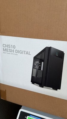 DeepCool CH510 MESH DIGITAL ATX Mid Tower PC Case   Tempered Glass   NEW