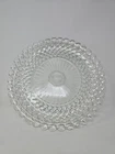 Vintage Anchor Hocking Waterford Waffle Plate Clear 14" Sandwich Cake Platter