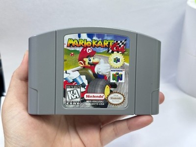 N64 Video Games Marió Kart 64 Nintendo 64