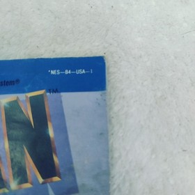 Batman Nintendo Entertainment System NES Instruction Booklet Manual Sunsoft 1989