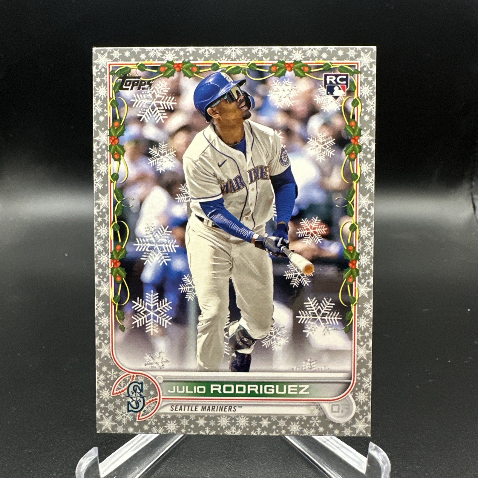 2022 Topps Holiday - Julio Rodriguez #HW44 Metallic (RC)