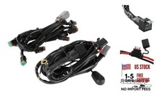 8 LED Pod Wiring Harness - 2 PIN DT Plug 50A Fuse - 60A Relay - Easy to Use