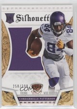 2013 Crown Royale Rookie Retail Silhouettes 258/299 Cordarrelle Patterson #4 ii1