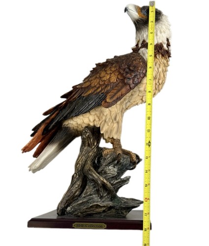 "Estatua de águila calva escultura de resina de 18"" colección BHE" - Imagen 14 de 17