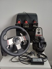 Logitech G27 Steering Wheel, Pedals and Shifter - Tested working (941-000045)