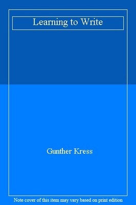 LEARNING WRITE CL By Kress