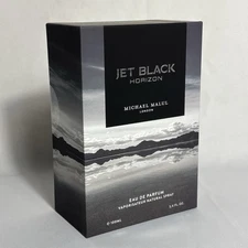 Michael Malul Men’s EDP 3.4oz 100ml NIB Jet Black Horizon