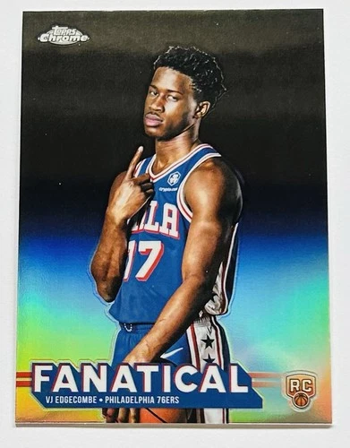 2025 Topps Chrome Update VJ Edgecombe Base (RAW)