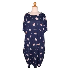 Joyspun Dog Lovers Nightgown 2X - 3X - Short Sleeved Soft Material