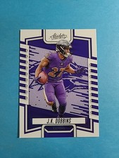 J.K. Dobbins 2023 Panini Absolute Football Card # 37 J1450