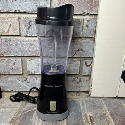 Hamilton Beach 51101CR Single Serve Personal Blender 14oz Travel Cup Tested