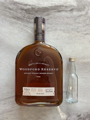 WOODFORD RESERVE Whisky Whiskey Bourbon 40 ml 4 cl Sample Probe