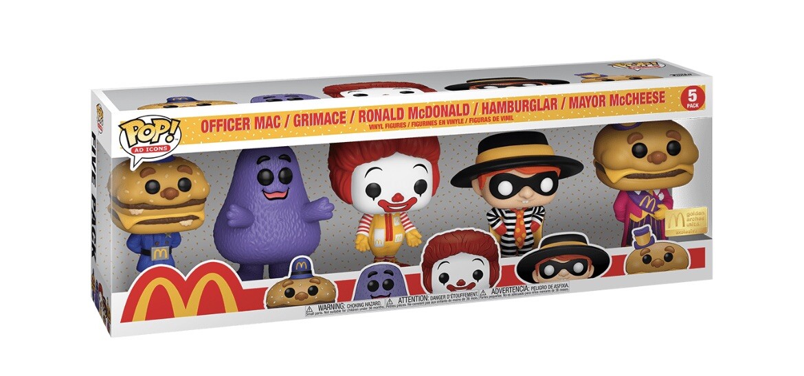 We're Lovin' These Funko Pop! McDonald's Toys