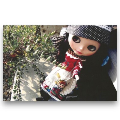 Japan Y2K 2008 Blythe Doll Art Post Card