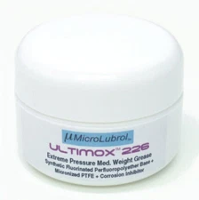 MicroLubrol Ultimox 226 Perfluoropolyether PFPE PTFE Grease Auto 40gm O2 205 206