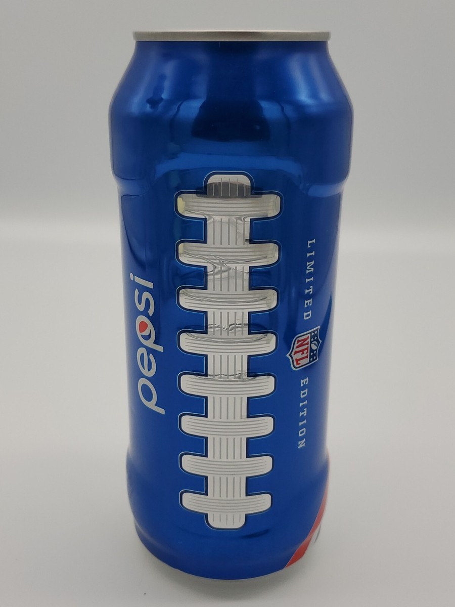 2020 Limited Edition Pepsi Can NFL Laces Can 17.4oz Full Football