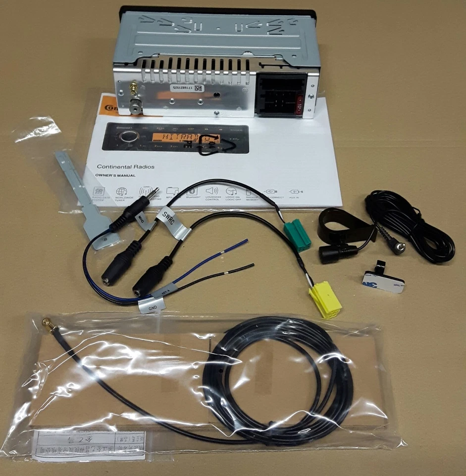 12 Volt Bluetooth PKW Radio RDS & DAB+ Tuner MP3 WMA USB Autoradio 2801100082301 - Bild 4 von 4