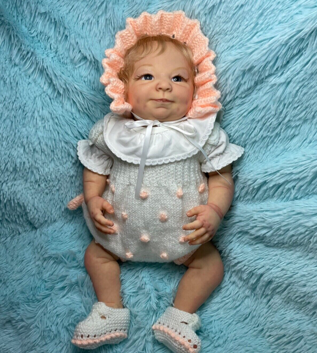 New 20” Luan baby girl Doll by Doris Moyers Hornbogen reborn