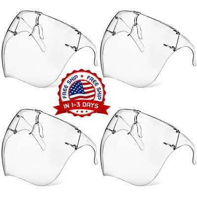 Protector De Cara Mascara Completa Antisalpicaduras Gafas Seguridad Con Filtros