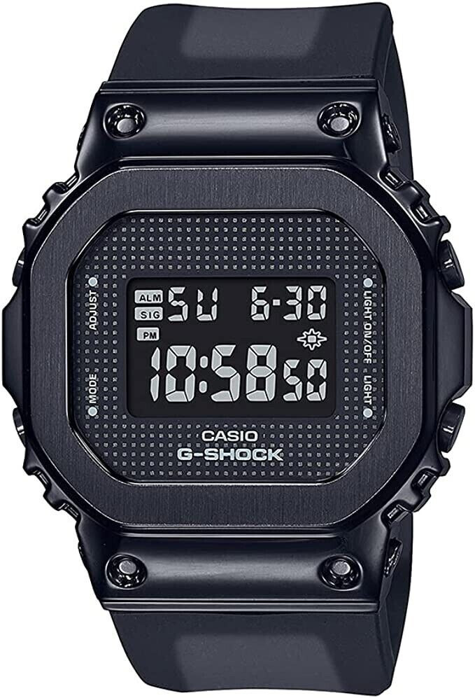 Casio G-Shock Black Ion Plated Bezel Digital Ladies Watch GM