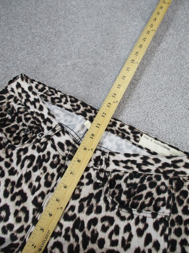 Rag & Bone Jeans Womens 28 Leopard Print Denim Boyfriend - Picture 6 of 12