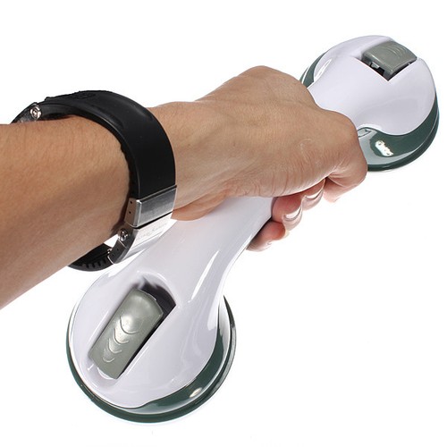 2 x Bathroom Suction Grab Handle Safety Support Hand Rail For Bathrooms - Picture 2 of 7