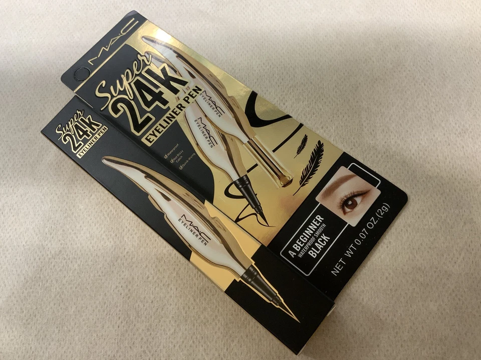 MAC  24-Hour Eyeliner Pen Wasserfest schwarz schnelltrockend - Bild 3 von 3