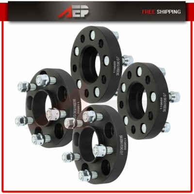 #ad #ad 4X 5x4.5 Hubcentric 1quot; Wheel Spacers 1 2quot;x20 For 1994 2014 Ford Mustang Ranger $61.39