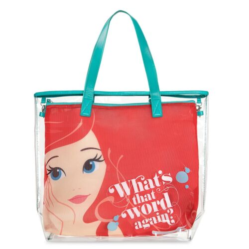 Oh My Disney Store Ariel Tote Bag And The Little Mermaid Pouch Set New Flounder Ebay