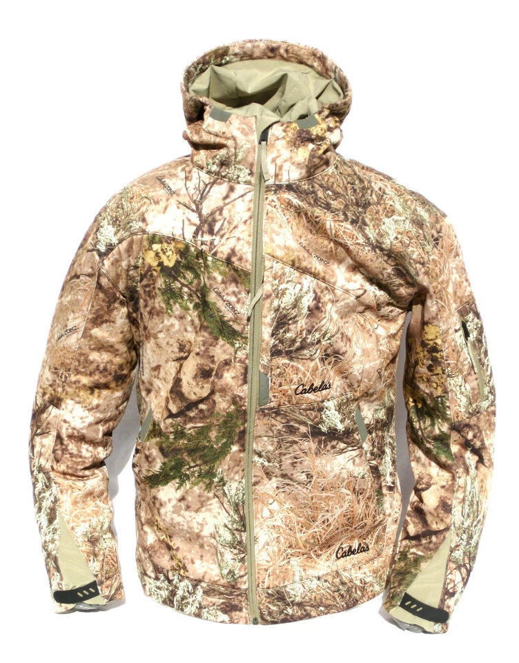 Cabela's Men's Western Zonz Woodlands Active Merino-Wool Windshear Hunting Parka - Image 4 of 4