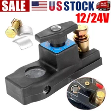 Universal Car Battery Disconnect Isolator Cut Off Switch 12-24V Battery Terminal