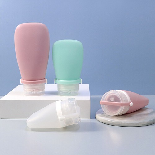 Silikon Reise Flaschen Sub-Packaging Aufbewahrung Auslaufsicher Nachfüllbar d 🔥 - Bild 3 von 33