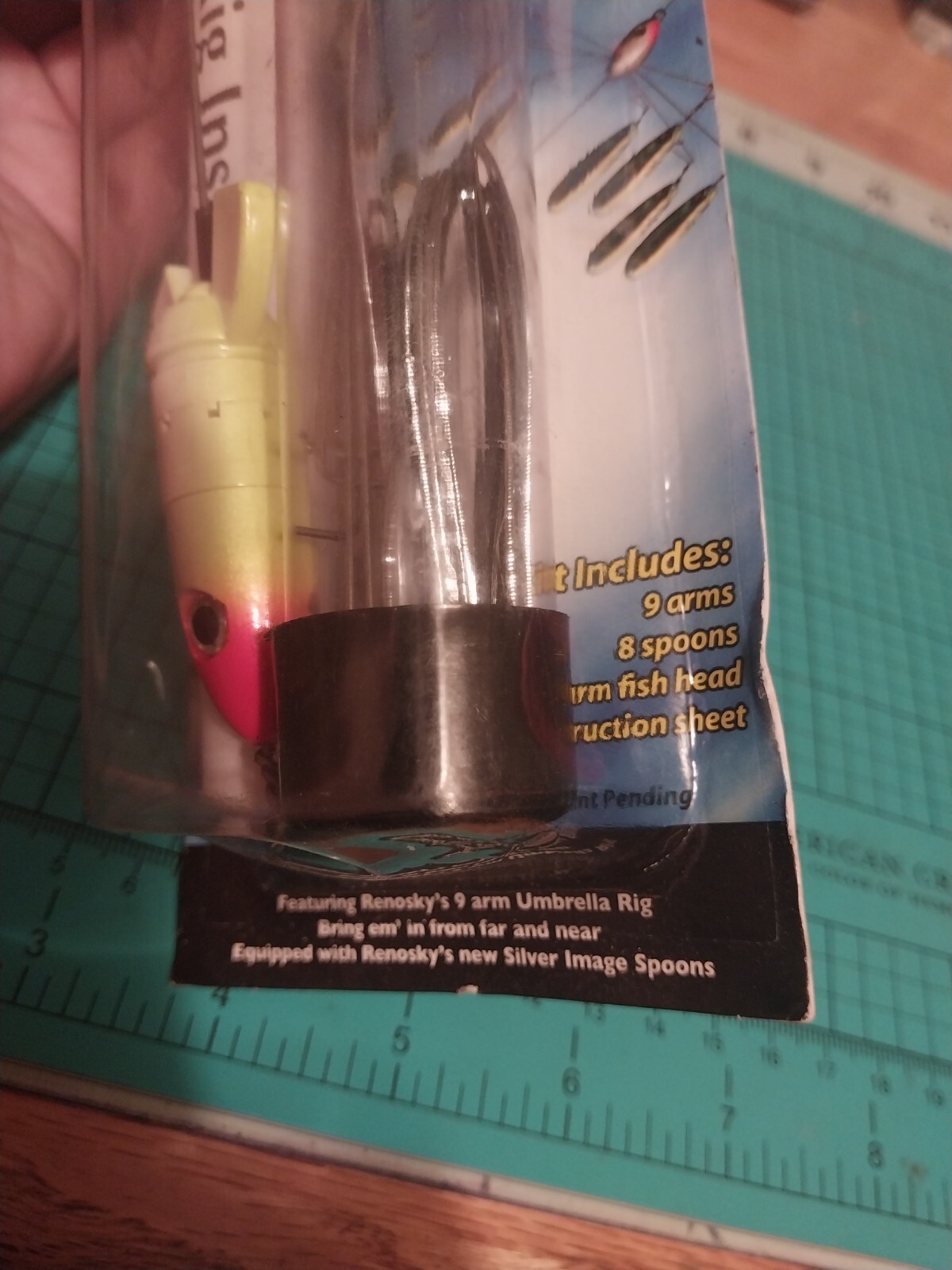 Nos Renosky Tournament Pro Umbrella Rig Mirror Image Nip - Image 8