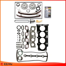 Timing Chain Kit W/ Head Gasket Set For Toyota Camry for RAV4 02-09 2.4L DOHC