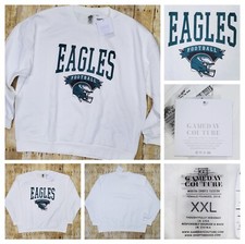 Philadelphia Eagles Gameday Couture Women's Oversized XXL Pullover Sweatshirt