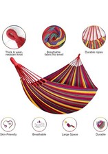Double Size Cotton Hammock With Mountaineer Hooks