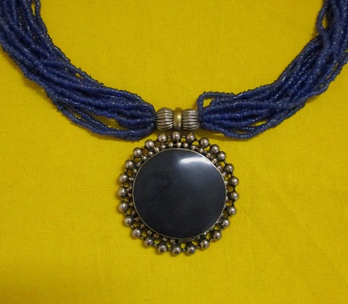 ✅ SPLENDIDA COLLANA GIROCOLLO VINTAGE IN VETRO MURANO REALIZZATA MANO - 4150 - Bild 3 von 7