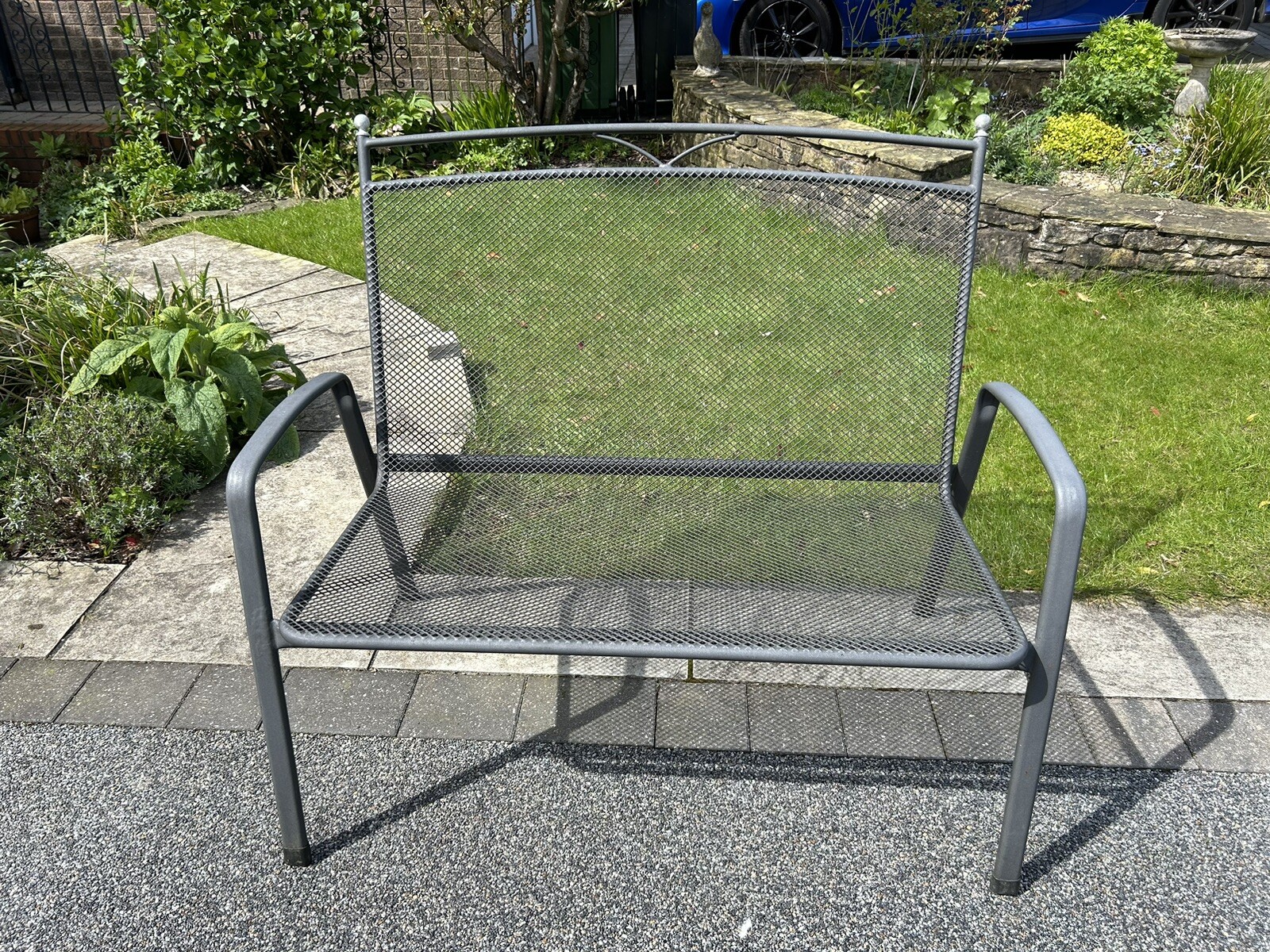 Kettler Metal Garden Bench eBay