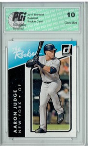 Bwl Customization ron Judge 17 Donruss Tr 8 The Rookies Sp Rookie Card Pgi 10 Usa Wholesale Discount Online Ksoeeb Com