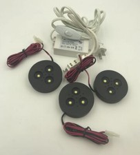 3 PCS LED Under Cabinet Light Kit For Closet Kitchen Counter  Display Lighting