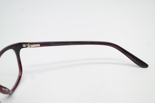 Glasses Oakley OX1131 Burgundy Silver Oval Eyeglasses Frame New - Picture 4 of 6
