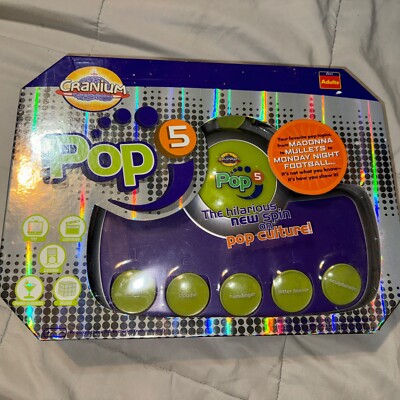 2006 Cranium  Pop 5  Electronic Board Game No Clay  No Instructions