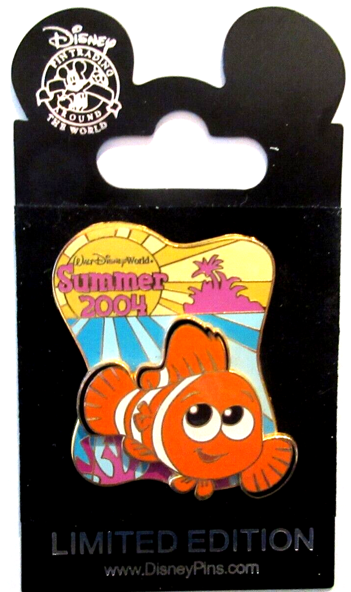 n.SSign wormhole nemo トレカ WDW NEMO #1 FINDING NEMO SUMMER 2004 SURPRISE RELEASED PIN - LE OF