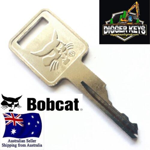 Bobcat Key Skid Steer Plant Excavator Digger Key  FREE POSTAGE - Picture 1 of 10
