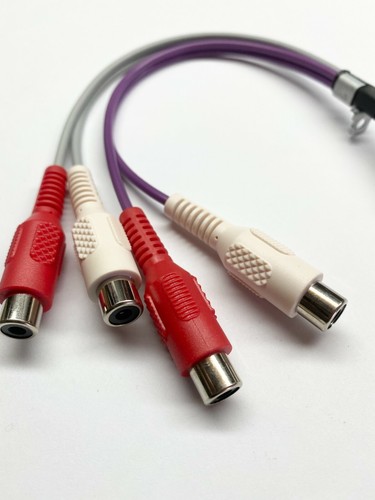 CLARION DB185MP DB285USB RCA CABLE FRONT / NON FADE HARNESS SAME DAY SHIPPING - Picture 4 of 5