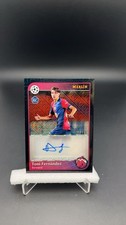2024-25 Topps Merlin Toni Fernandez RC Black Refractor Auto /10 19463 CC